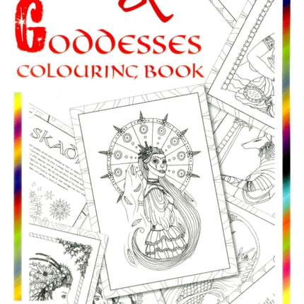 Moon Books Gods & Goddesses Colouring Book