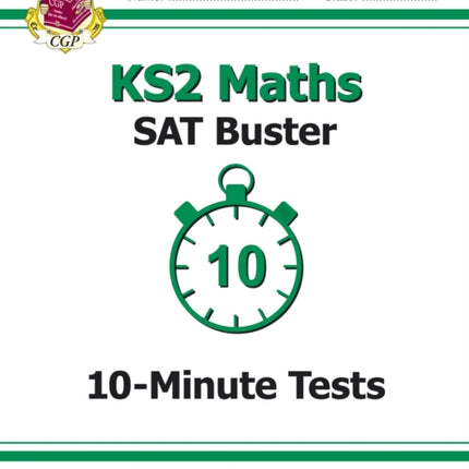 KS2 Maths SAT Buster 10-Minute Tests - Book 1