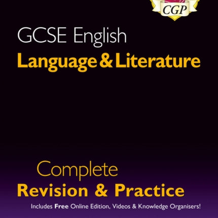 New GCSE English Language  Literature Complete Revision  Practice with Online Edition and Videos