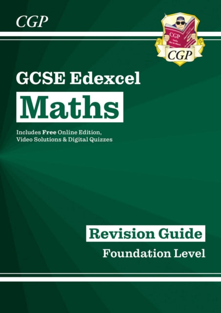 GCSE Maths Edexcel Revision Guide Foundation inc Online Edition Videos  Quizzes