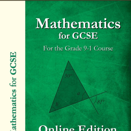 Maths for GCSE Textbook: Foundation - includes