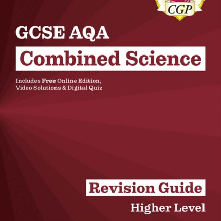 GCSE Combined Science AQA Revision Guide  Higher