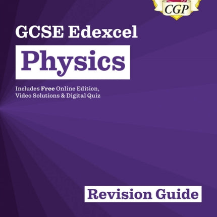 GCSE Physics Edexcel Revision Guide includes Online Edition Videos  Quizzes