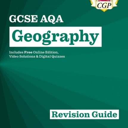 GCSE Geography AQA Revision Guide includes Online