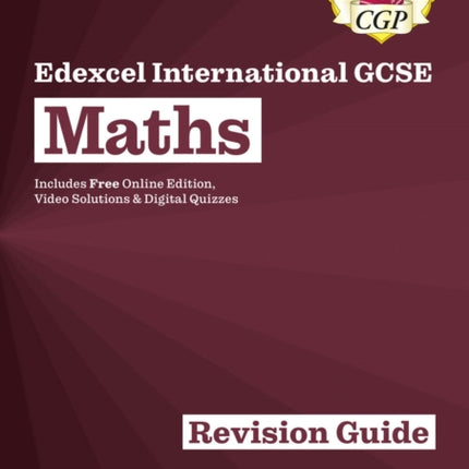 Edexcel International GCSE Maths Revision Guide