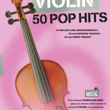 Playalong 50/50: Violin - 50 Pop Hits