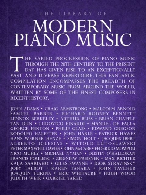 The Library Of Modern Piano Music