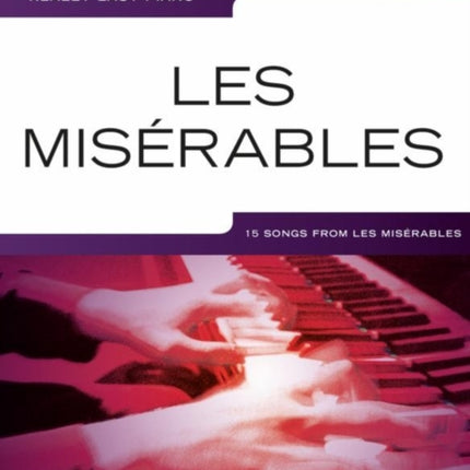 Really Easy Piano: Les MiséRables