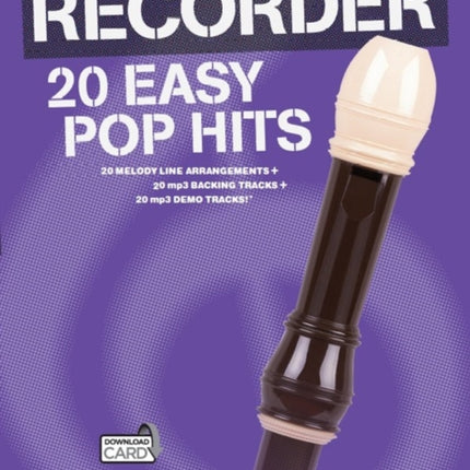 Playalong 20/20 Recorder: 20 Easy Pop Hits