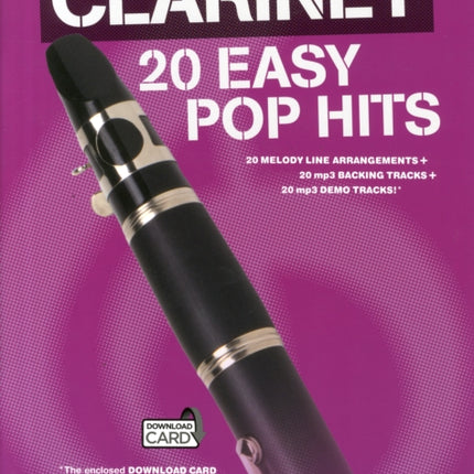 Playalong 20/20 Clarinet: 20 Easy Pop Hits