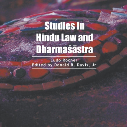 Studies in Hindu Law and Dharmaśāstra