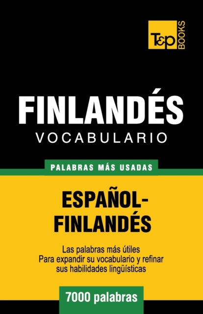 Vocabulario español-finlandés - 7000 palabras más usadas