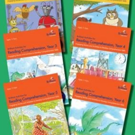 Brilliant Activities for Reading Comprehension 2nd Edition Pack Brilliant Activities for Reading Comprehension Series 2nd Ed Engaging Stories and Activities to Develop Comprehension Skills