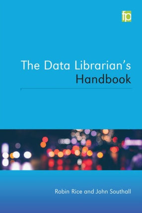 The Data Librarian’s Handbook