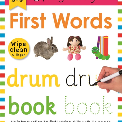 Wipe Clean Workbook: First Words