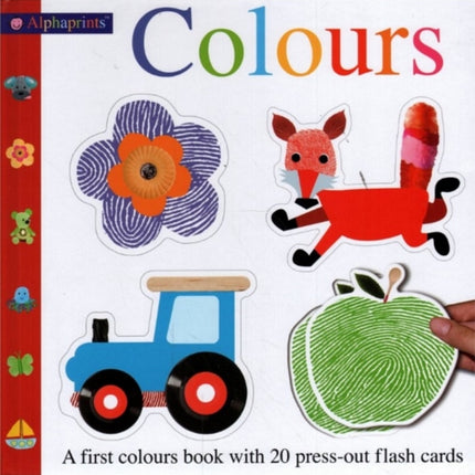 Alphaprint Colours Flashcard Book