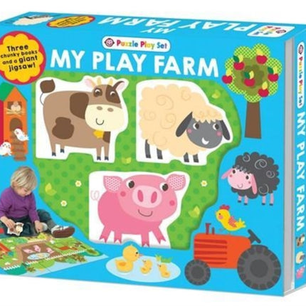 Farm Puzzle Playset