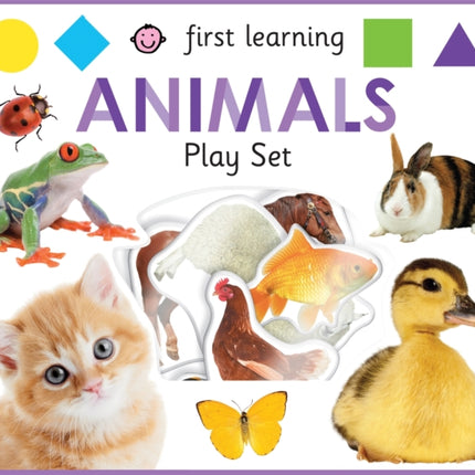 First Learning Animals Play Set