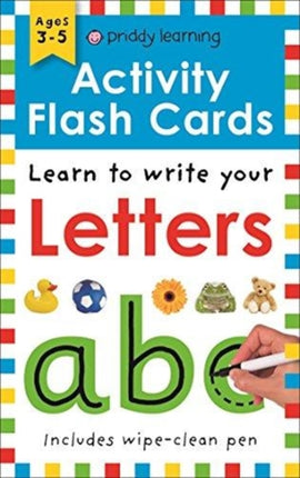 Activity Flash Cards Letters