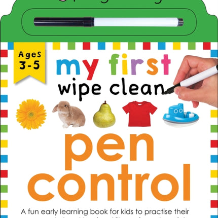 My First Wipe Clean Pen Control