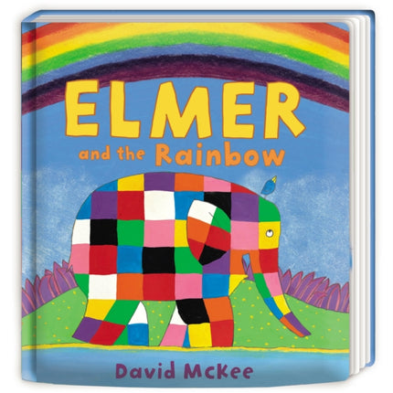 Elmer and the Rainbow: Board Book