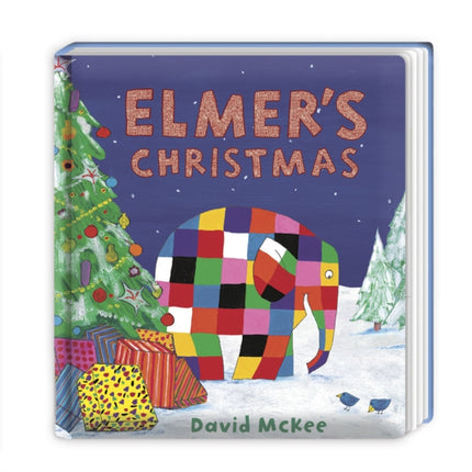 Elmer's Christmas: Board Book
