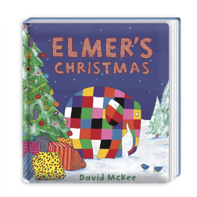 Elmer's Christmas: Board Book