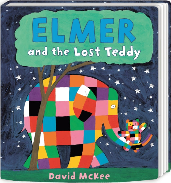 Elmer and the Lost Teddy: Board Book