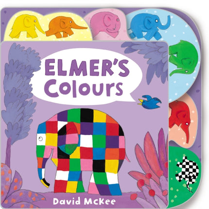 Elmer's Colours: Tabbed Board Book