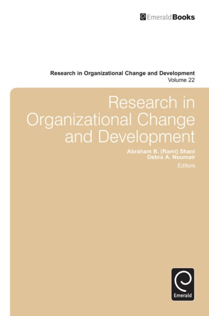 Research in Organizational Change and Development