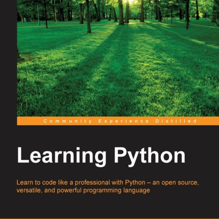 Learning Python: Learn to code like a