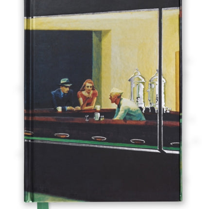 Edward Hopper: Nighthawks (Foiled Journal)