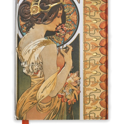 Mucha: Cowslip and Documents Decoratifs (Foiled Journal)