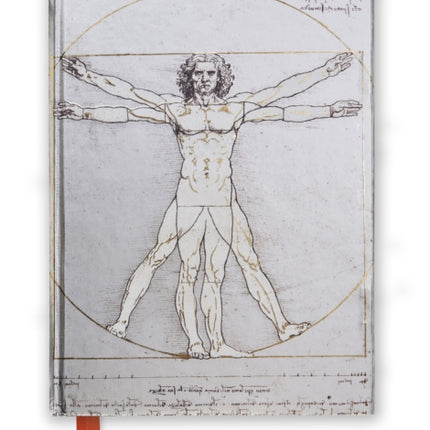 Da Vinci: Vitruvian Man (Foiled Journal)