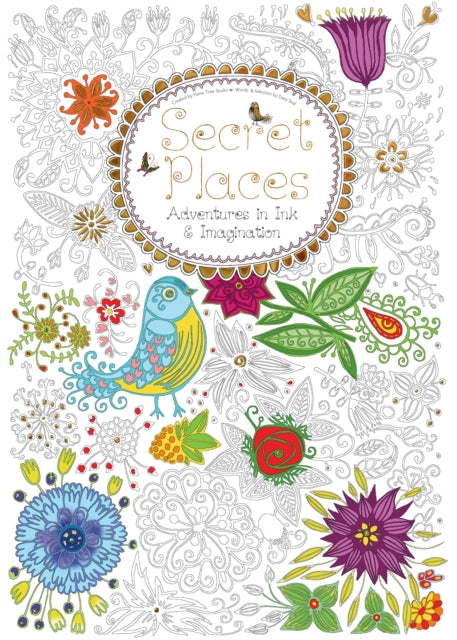 Secret Places (Colouring Book): Adventures in Ink and Imagination