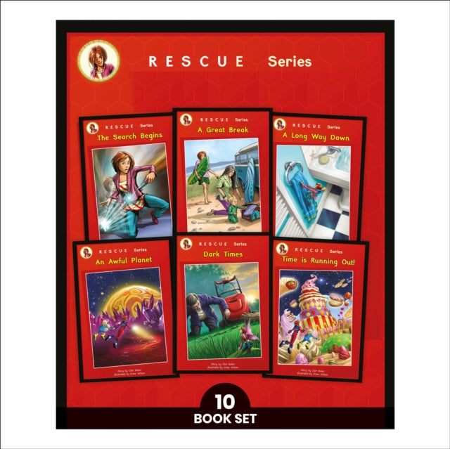 Phonic Books Rescue: Decodable Books for Older Readers (Alternative Vowel Spellings)