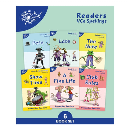 Dandelion Readers VCe Spellings