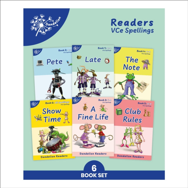 Dandelion Readers VCe Spellings