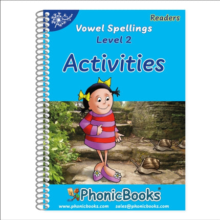 Dandelion Readers Vowel Spellings Level 2  Workbook