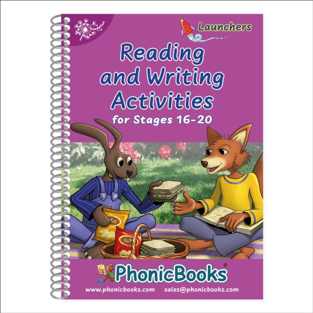 Dandelion Launchers workbook, Reading and Writing Activities for Stages 16-20 USA edition