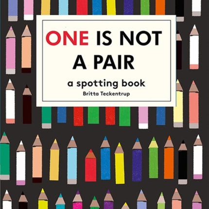 One is Not a Pair: A spotting book