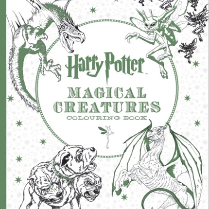 Harry Potter Magical Creatures Colouring Book