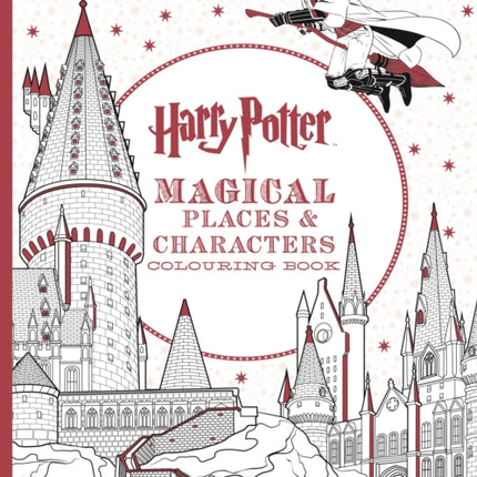 Harry Potter Magical Places and Characters Colouring Book