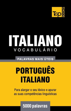 Vocabulário Português-Italiano - 5000 palavras