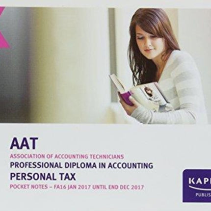 AAT Personal Tax FA2016 - Pocket Notes