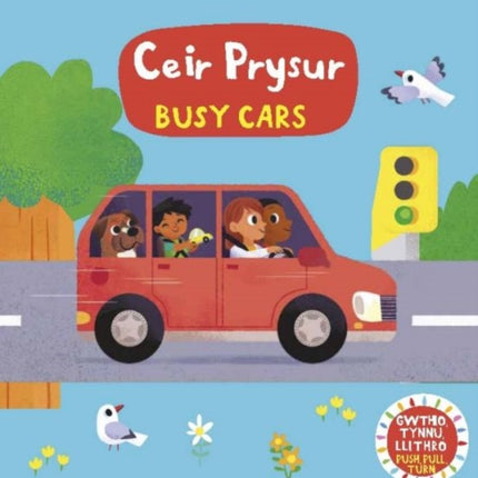 Cyfres Gwthio Tynnu Llithro Ceir Prysur  Busy