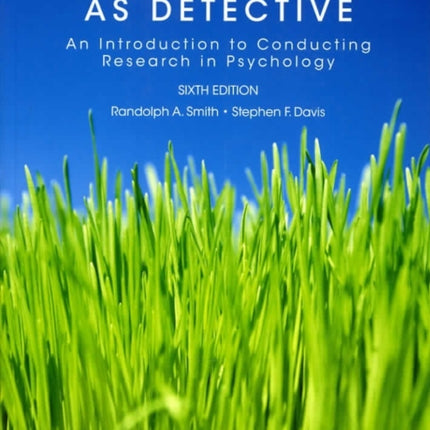 Psychologist as Detective The An Introduction to