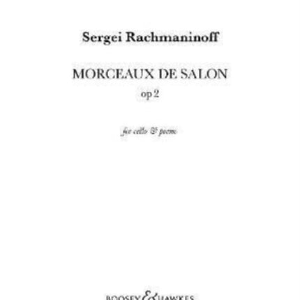 Morceaux de salon: Op.2