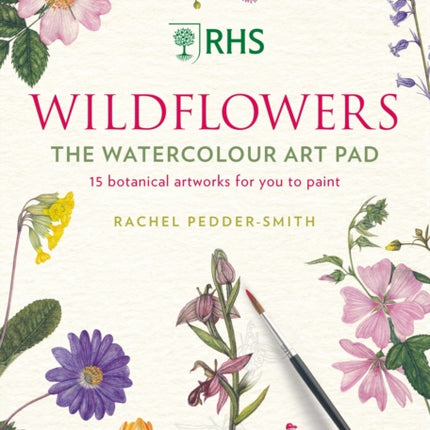 RHS Wildflowers Watercolour Art Pad