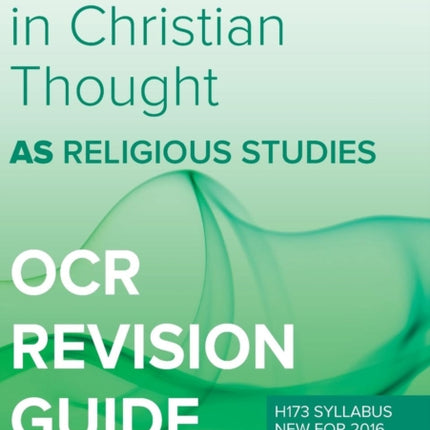 As Developments in Christian Thought